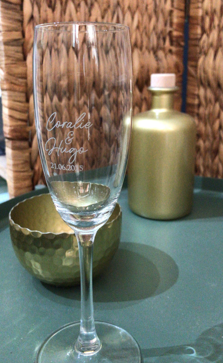 Flûte à Champagne Personnalisée