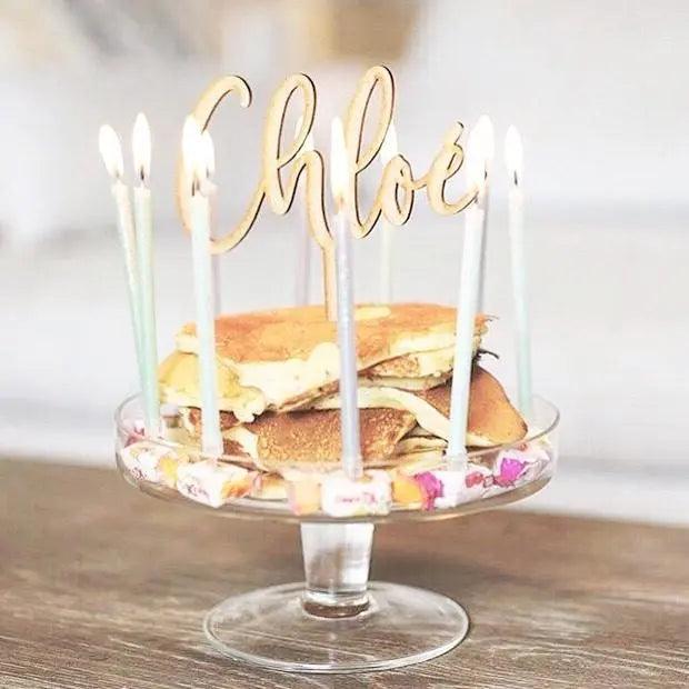 CAKE TOPPER PRÉNOM PERSONNALISABLE - Wantit
