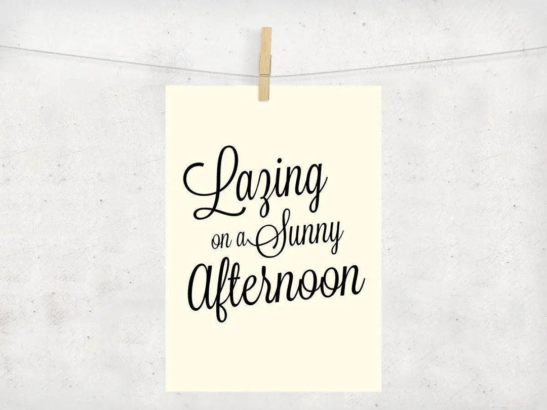 CARTE POSTALE SUNNY AFTERNOON - Wantit