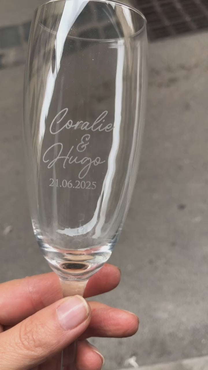 Flûte à Champagne Personnalisée