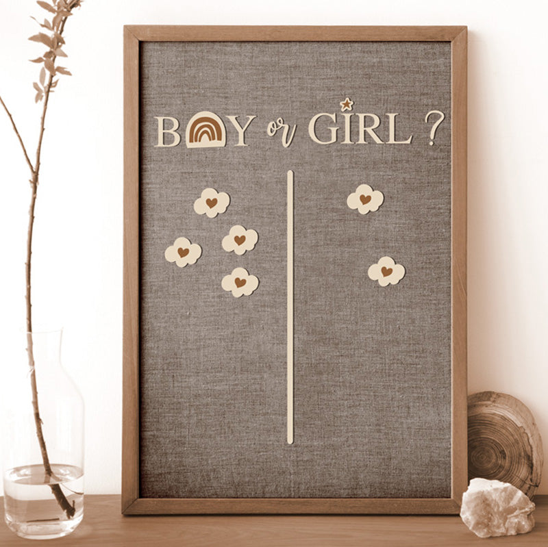 décoration événement jeu fête gender reveal 