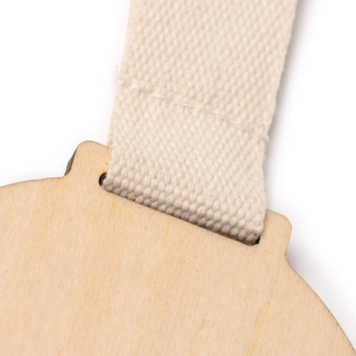 QOLDYN Médaille Bambou - objet de communication personnalisé