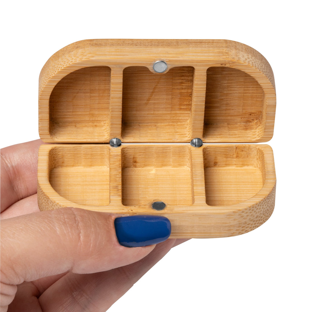 VILDER Pilulier Bambou - goodies personnalisé local