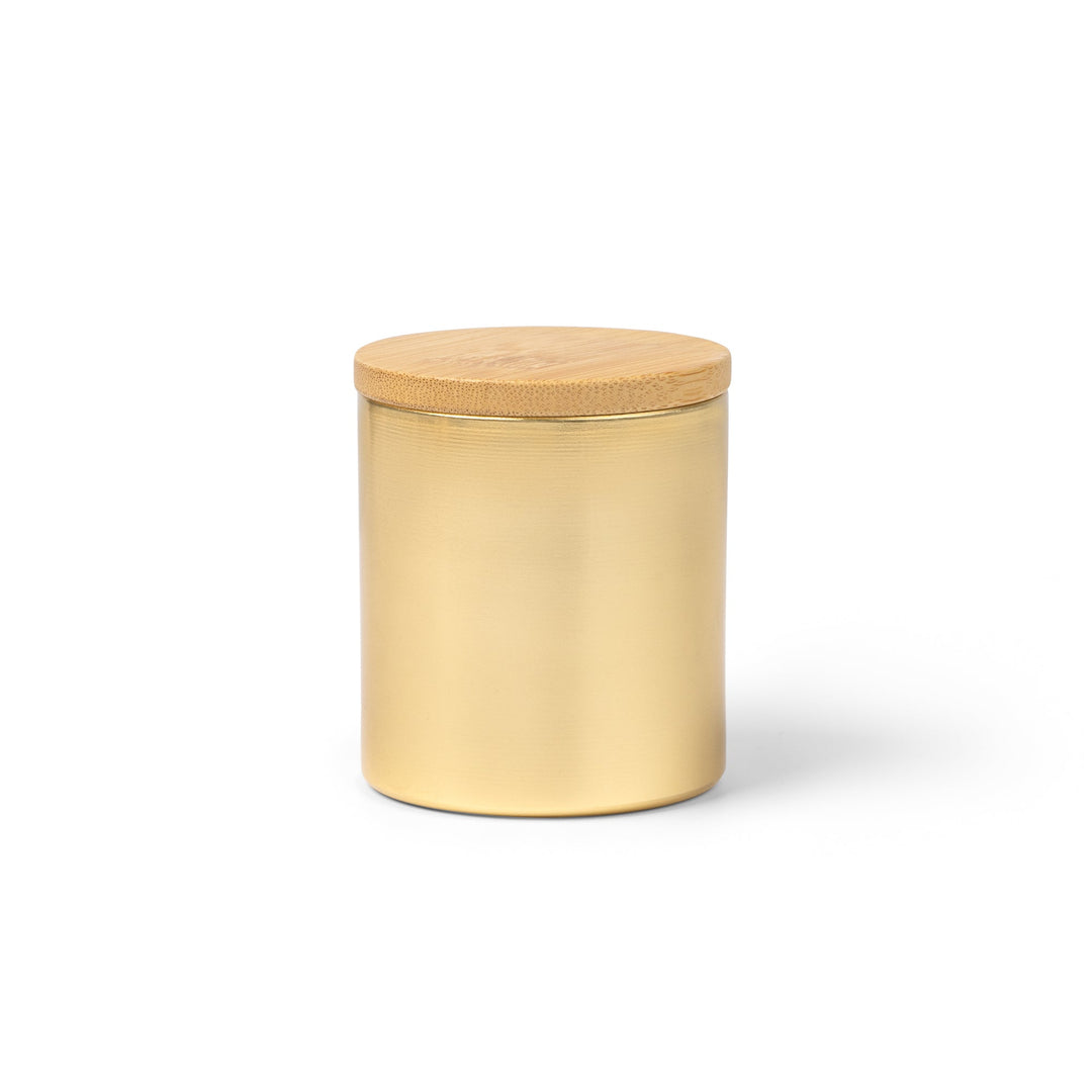 QARUS Bougie Alu & Bambou - objets personnalisés entreprise