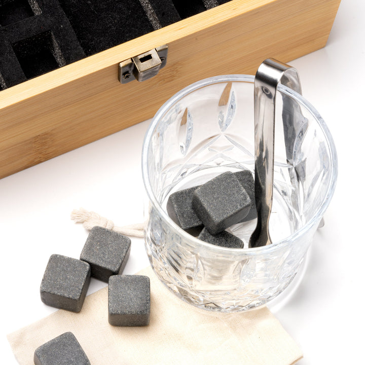 QANES Set Whisky Bambou - objet de communication personnalisé