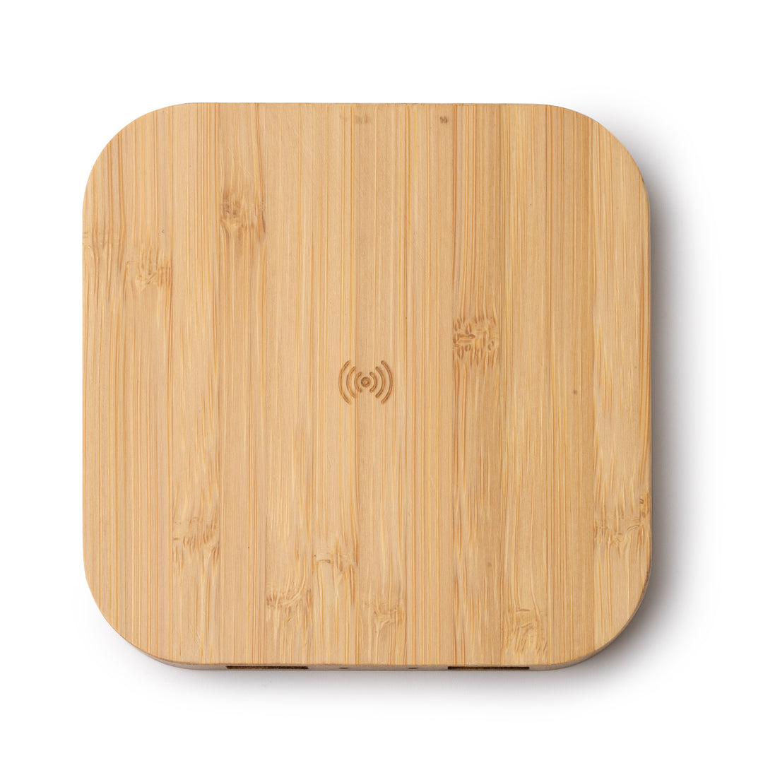 chargeur sans fil goodies bambou