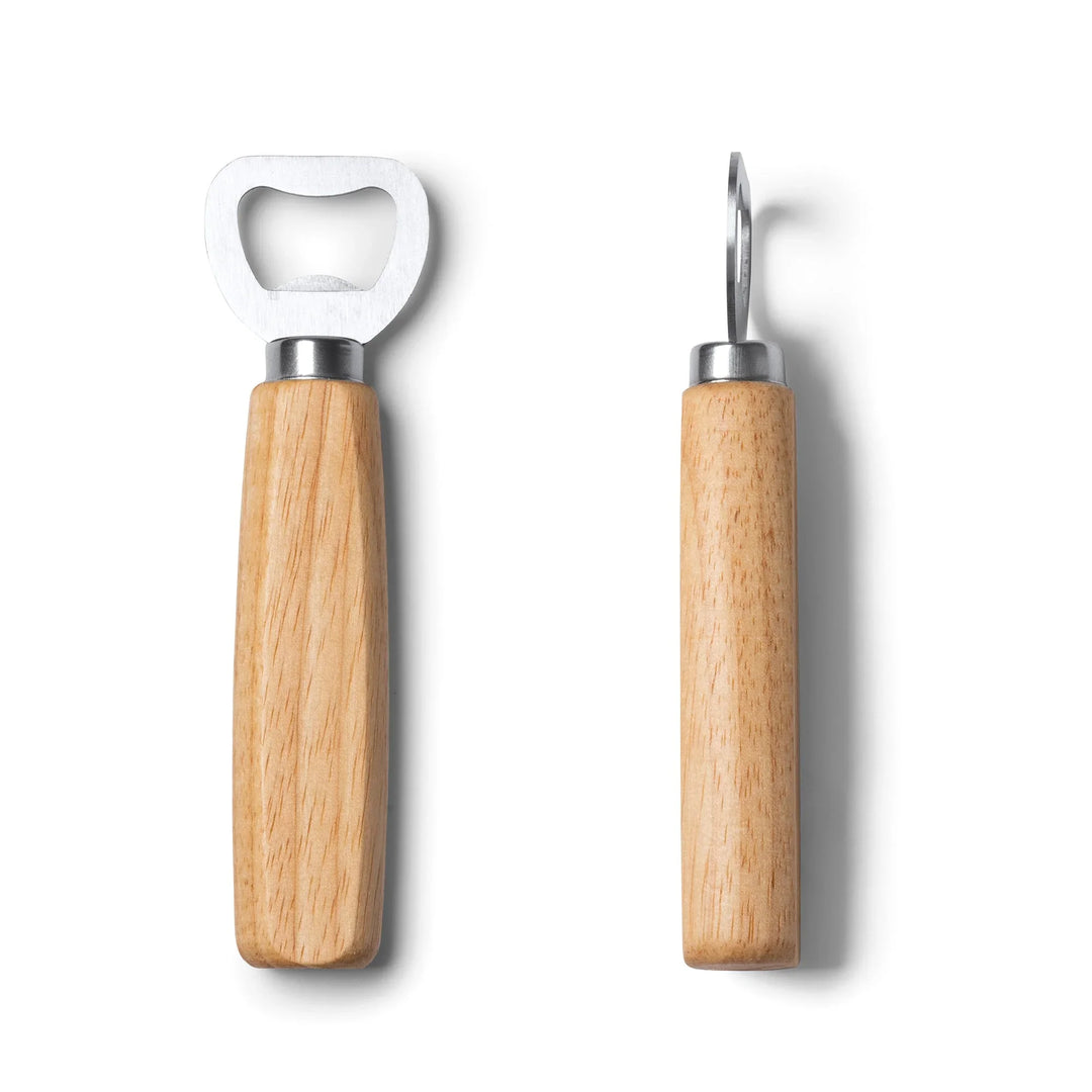CODIN Ouvre-bouteille bois et acier - goodies personnalisé local