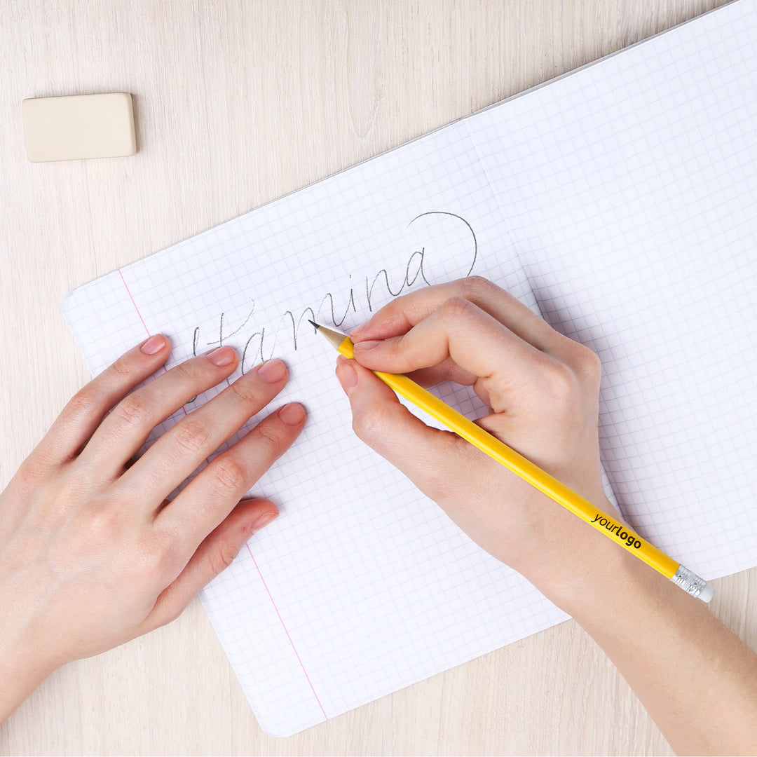 MOUVYT Crayon Graphite Gomme - objet publicitaire Montpellier