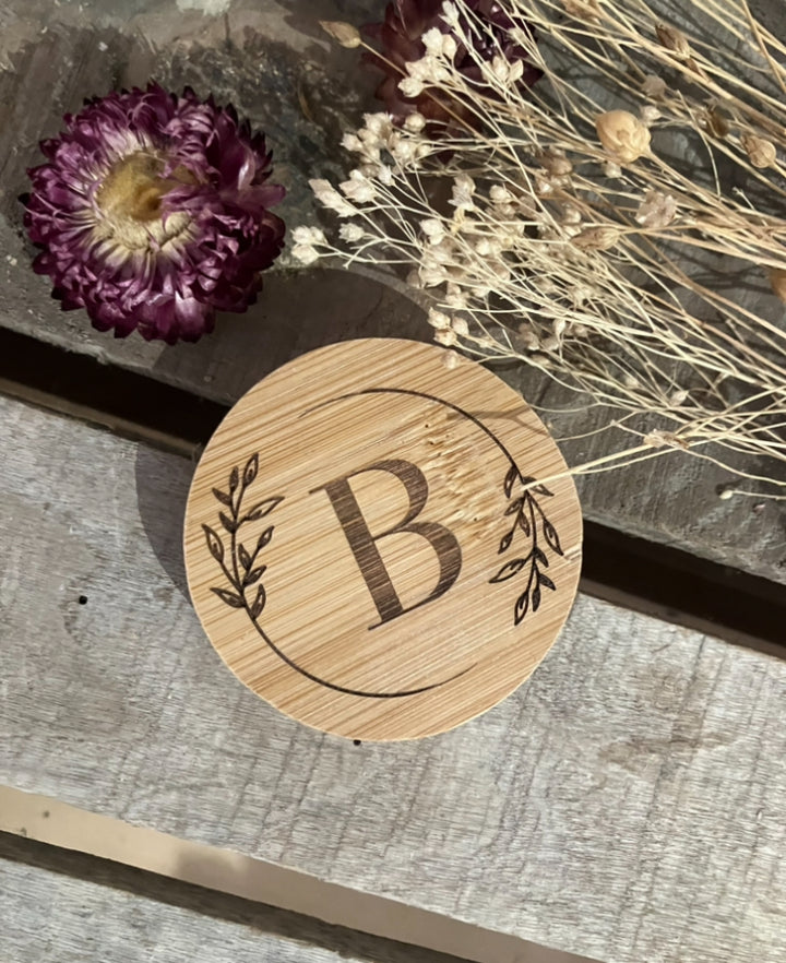 Ouvre-bouteille en Bambou Naturel - Décapsuleur Aimanté