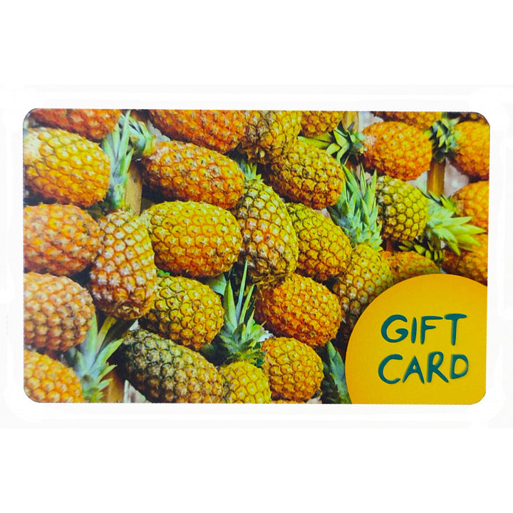 Carte et badge personnalisé PVC recyclable - visuel carte format ananas