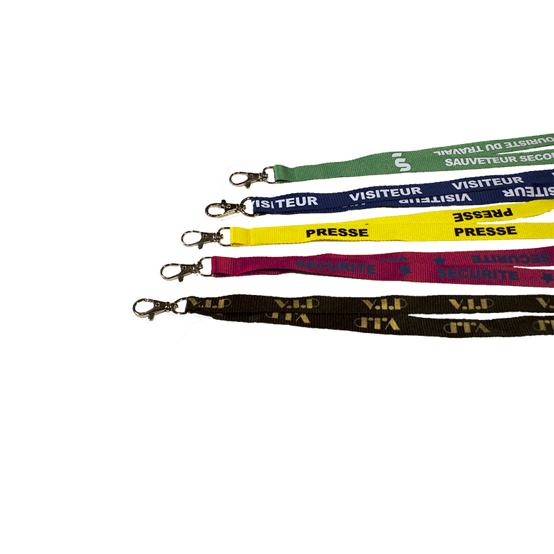 Cordon pré-imprimé, les 6 textes disponibles